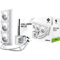 СВО ASRock Steel Legend 360 LCD White (Steel Legend 360 LCD) - мініатюра 12