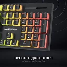 Клавіатура GamePro Blue Switch механічна (MK85B) - мініатюра 6