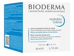 Крем для обличчя Bioderma Hydrabio, зволожуючий, 50 мл (028376B) - мініатюра 2
