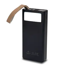 Повербанк 20000mAh Power Bank Kraft TPB-2320 Black 22.5W QC3.0 LED-ліхтар (43-00031) - мініатюра 3