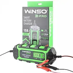Зарядний пристрій Winso PRO LCD 10A для акумуляторної батареї 12V 4-200Ah