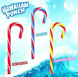 Льодяники-тростини Hawaiian Punch Candy Canes 150г - мініатюра 6
