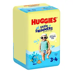 Підгузки-трусики Huggies Little Swimmers 3-4 12 шт.
