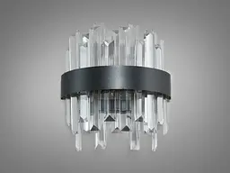 Світильник настінний LED Diasha 836/2PB, 18W, чорний, IP20, 990 лм, сучасний стиль - мініатюра 4