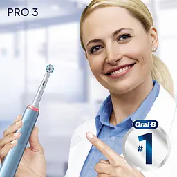 Електрична зубна щітка Oral-B Pro 3 3000 Sensitive Blue (D505.513.3) [104069] - мініатюра 4