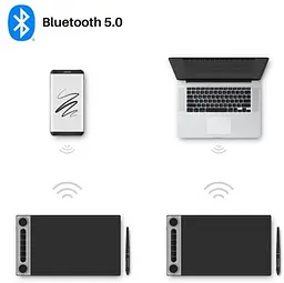 Графічний планшет Huion Inspiroy Dial 2 (Q630M) [78951] - мініатюра 7