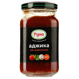 Аджика Руна по-кавказькі 212 г (425773) - мініатюра 2