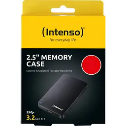 Зовнішній жорсткий диск Intenso Memory Case 1TB Black (6021560) [174991] - мініатюра 6