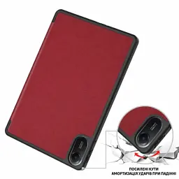 Чохол до планшета BeCover Flexible TPU Mate Xiaomi Redmi Pad 2 11.0" Red Wine (715601) - мініатюра 4