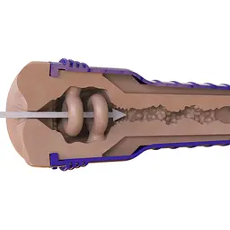 Мастурбатор-попка Fleshlight Boost Blast Female Light Medium Flesh - мініатюра 5