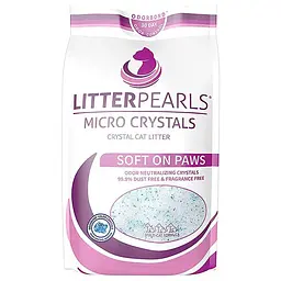 Litter Pearls Micro Crystals кварцевий наповнювач для туалетів 3.6 л/ 1.59 кг