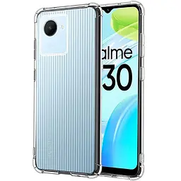 Панель BeCover Anti-Shock для Realme C30/C30s Clear (708925) - мініатюра 2