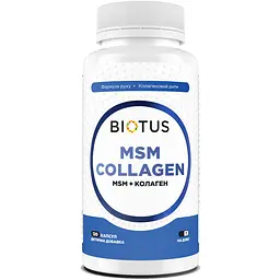МСМ+колаген Biotus 120 капсул