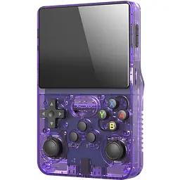 Ретро ігрова приставка Data Frog R36s 15000 games in 1 Purple [112452] - мініатюра 2