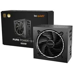 Блок живлення 650 Вт, be quiet! Pure Power 13 M, Black, модульный (BP025EU) - мініатюра 4