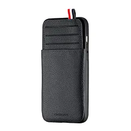 Чохол Jinduka Leather Pocket iPhone 13 Pro Max Black - мініатюра 4