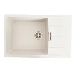 Кухонна мийка VALESO 7850 ROMA матова біла в крапку (SP000047571)
