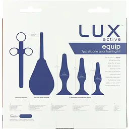 Набір анальних іграшок для новачків Lux Active - Equip - silicone Anal Training Kit - мініатюра 11
