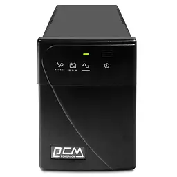 Джерело безперебійного живлення Powercom 800 ВА / 480 Вт / 9 А*ч (BNT-800AP USB) - мініатюра 2