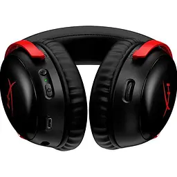 Ігрові навушники HyperX Cloud III Wireless Black/Red (77Z46AA) [101888] - мініатюра 5