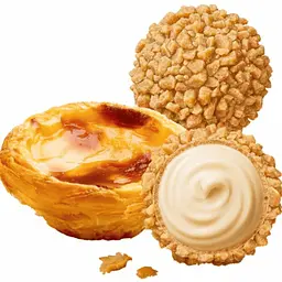 Цукерки Ferrero Giotto Momenti Pastel de Nata Mini Pastry Balls 154г - мініатюра 2