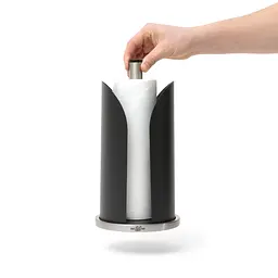 Тримач для паперових рушників МВМ My Home, чорний (KP-23 SS/BLACK) - мініатюра 4