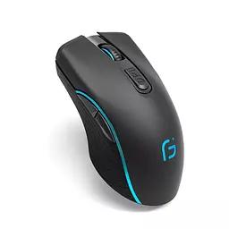 Мишка бездротова ігрова Gamousе X9 з акумулятором та підсвіткою Black 2.4G Bluetooth