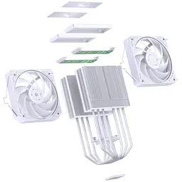 Кулер до процесора JONSBO HX6280 White - мініатюра 11