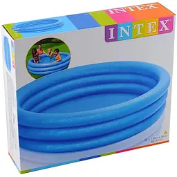 Дитячий надувний басейн Intex "Кристал" 168 x 38 см - мініатюра 5