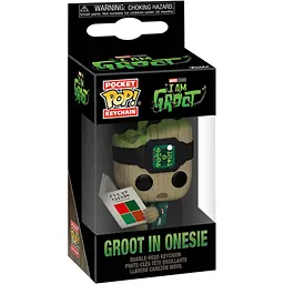 Ігрова фігурка на кліпсі Funko Pop Я є Грут Грут з книгою (70647) - мініатюра 4