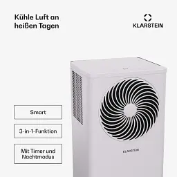 Кондиціонер мобільний Klarstein Aero Ring (10046097) - мініатюра 5