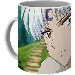 Кухоль GeekLand InuYasha Пес демон-охоронець Сещемару IY 02.01 330 мл білий - мініатюра 3