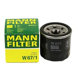Фільтр масляний Mann W67/1 - мініатюра 2