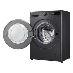 LG Прально-сушильна машина фронтальна, 9(5)кг, 1200, A, пара, 48см, дисплей, пара, інвертор, чорний - мініатюра 6