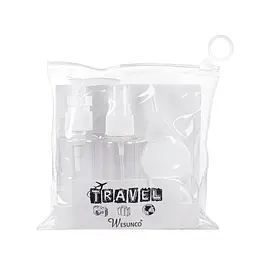 Дорожній набір ємностей для косметики WH Travel Bottles Set 4 шт. Білий
