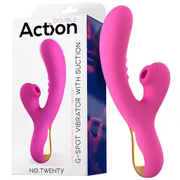 Вібратор Action No.Twenty G-Spot, 22,2 см (рожевий) - мініатюра 2