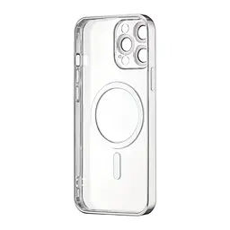 Чохол Ductil Metallic Edge with MagSafe (Protected Camera & Lens) iPhone 12 Pro Max Silver - мініатюра 3