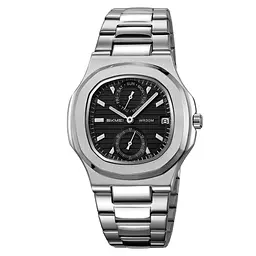 Наручний годинник чоловічий 2423SIBK Silver-Black Skmei acs0029927