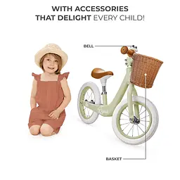 Біговел Kinderkraft Rapid 2 Savannah Green (KRRAPI02GRE0000) - мініатюра 3