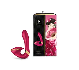Вагінально-кліторальний вібратор Shunga Soyo Raspberry - мініатюра 6