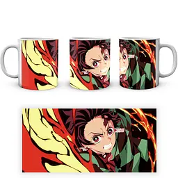 Кухоль GeekLand Kimetsu no Yaiba Клинок, який знищує демонів Танджиро KY 002.28 330 мл білий - мініатюра 4
