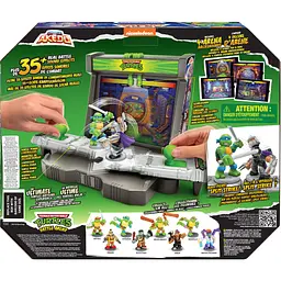 Ігровий набір Akedo TMNT Батл арена Леонардо та Шредер (123225) - мініатюра 4