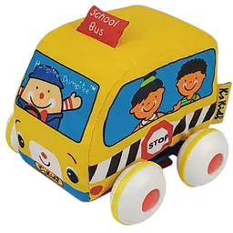 Іграшковий набір Ks Kids Машинки pull-back шкільний автобус та пожежна машина (KA10835-GB ) - мініатюра 3