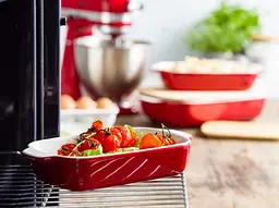 Форма для запікання з кришкою KitchenAid СС006106-001 7,5х19,5х32,8 см 1.9 л червона - мініатюра 3