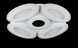 Люстра стельова LED Splendid Ray L78537/4+1, 200W, білий, сучасний стиль з пультом - мініатюра 2
