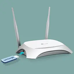 Маршрутизатор TP-Link TL-MR3420, 3G Wireless Router 4 port 10/100M - мініатюра 6