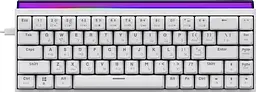 Клавіатура Ajazz NK68 Червоний Switch Білий USB-C (NK68-R-W) - мініатюра 2