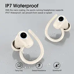 Бездротові навушники Bluetooth 5.3 Sport 50H з гачками для вух - мініатюра 3