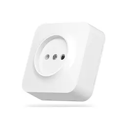 Розетка Videx BINERA IP20 зовнішня 1ая біла (VF-BNS21-W) - мініатюра 1