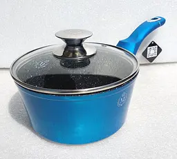 Ковш Meisterklasse MK-1046 blue marble 18 см 1,5л - мініатюра 5